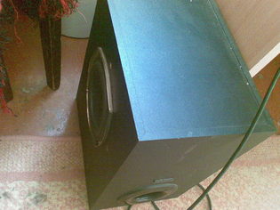 Subwoofer of my 5.1 Creative speakers. solution