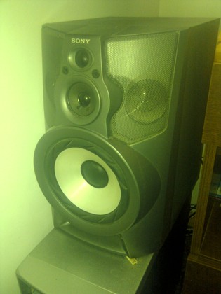 Sony GR8 sound system. One of 4 speakers solution
