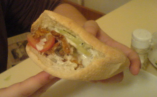 My sandwich, like kebab :) entry