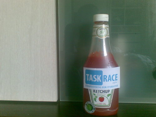 It's a taskrace ketchup :D entry