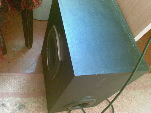 Subwoofer of my 5.1 Creative speakers. entry