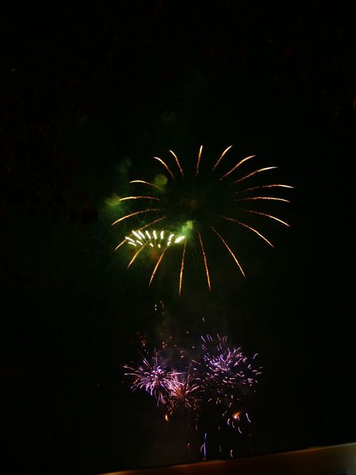 Like all others was watching fireworks.. ;D entry