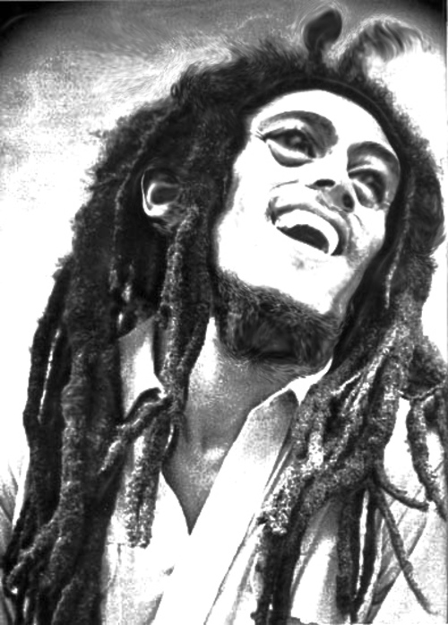 Bob Marley after ganja smoke ;D entry